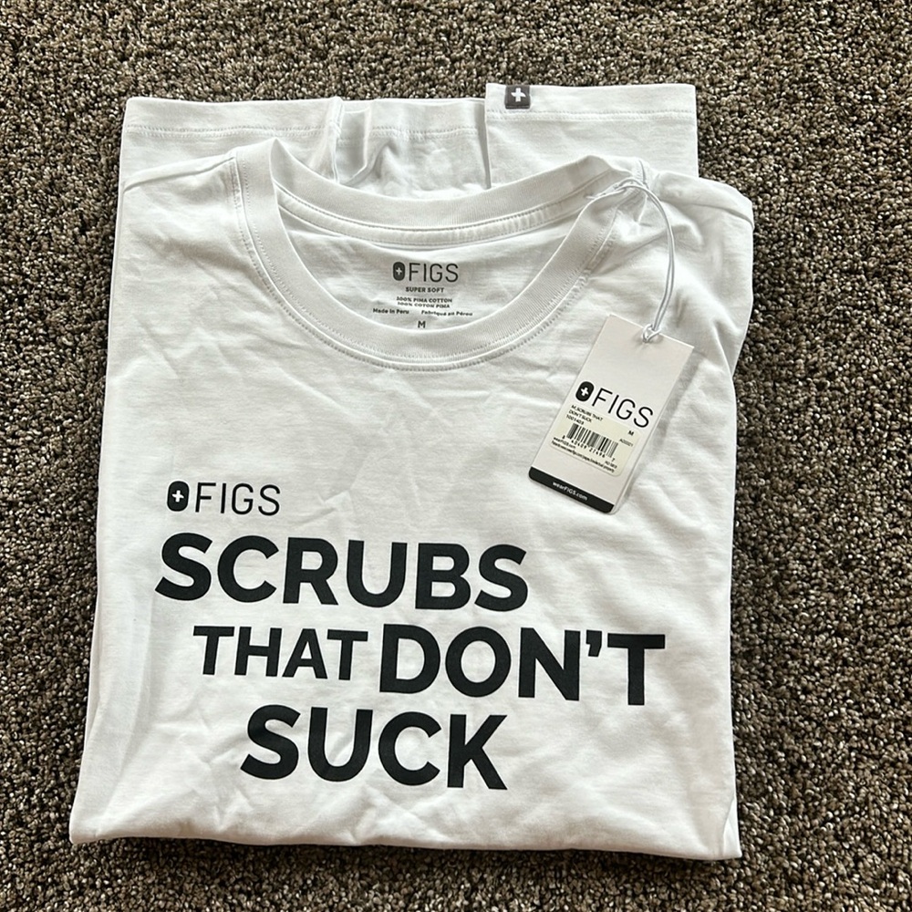 Figs Scrubs That Don’t Suck Underscrub Tee Size M